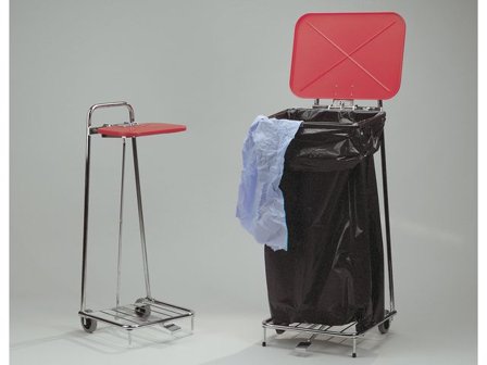 Säckställ lock/pedal 60L - Lyreco - Städ och hygien - Avfallshantering och källsortering - Säckstativ