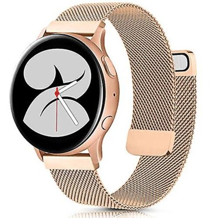 Milanese Armband För Samsung Galaxy Watch 4 Active 2 Huawei Watch Gt2 Magnetspänne Metal Andas Armband För Amazfit Gtr