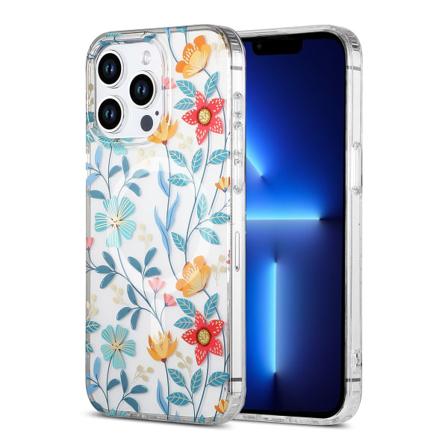 iPhone 13 Pro Mobilskal MagSafe - Blommor & Kvistar Multicolor