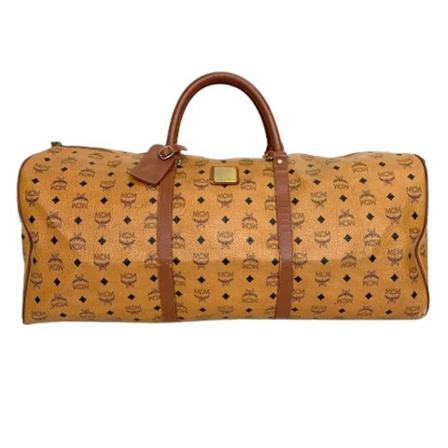 MCM Pre-owned, Pre-owned Leather handbags Bruin, Dames, Maat:ONE Size