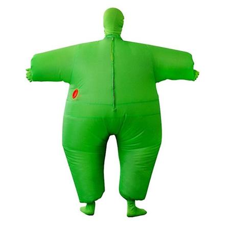 Täytettävä koko vartalon pukuasu aikuisten hauska cosplay-vaate juhlalelu lahja, 100% uusi - WELLNGS Green