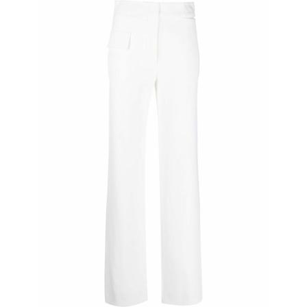 Genny, Straight Trousers Wit, Dames, Maat:M