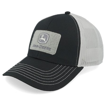 John Deere - Grå trucker Caps - Tatical MTO Grey/Black Trucker @ Hatstore