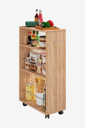 VCM - Niche-vogn Tusal - Beige - Hylder & opbevaring - Fra Homeroom