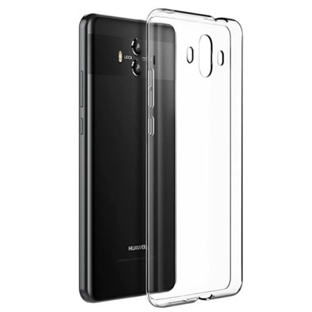 Huawei Mate 10 - Läpinäkyvä Silikonikuori