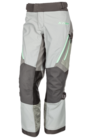 Pantalones de Moto para Mujer Klim Artemis Stealth Gris/Wintermint 10