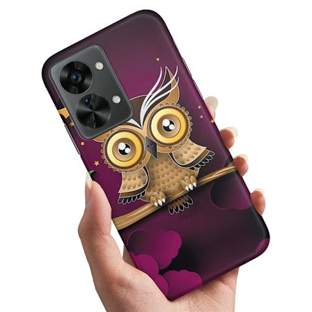 Kuoret / Suojakuoret OnePlus Nord 2T - Vaaleanruskea Pöllö