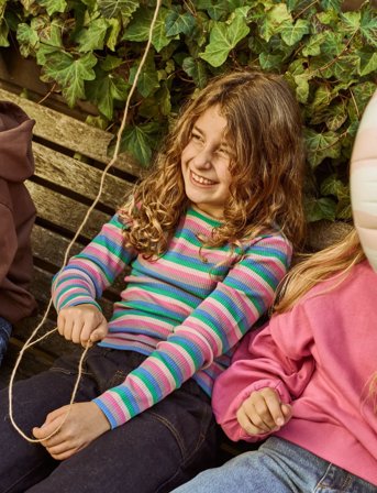 The New Tnpiper L_S Rib Tee - Multi/patterned - 98/104