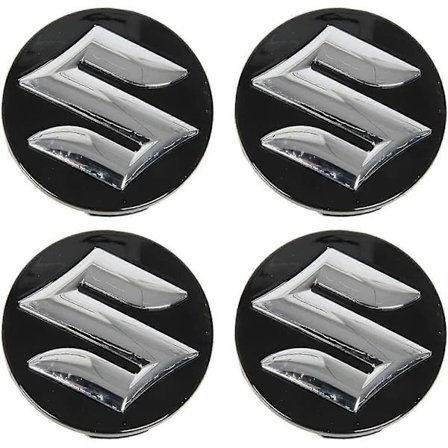 4 54mm Navkapsler til Bilhjul til Suzuki Swift Sx4 S-cross Ignis Vitara Solio Bandit Swace, Antirust Fælg Hjul Dæk Dekoration In