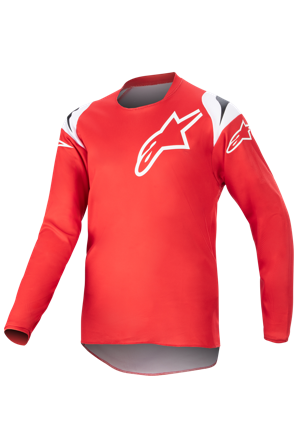 Maglia Cross Bambino Alpinestars Racer Narin Rosso-Bianco M