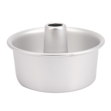 6 tum rund chiffonkakform i aluminiumlegering med avtagbar botten, ihålig skorstensform för DIY-bakning