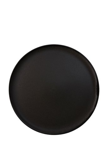 Aida Raw Titanium Black - Middags Tallerken 1 Stk 28 Cm - Black - ONE SIZE