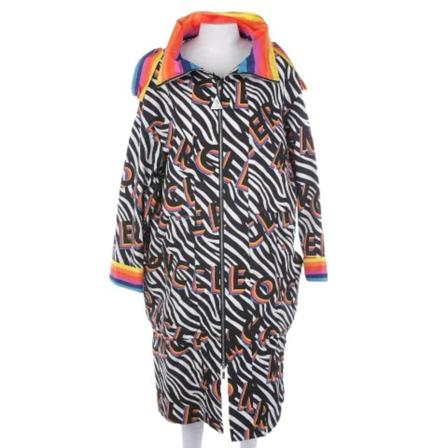 Moncler Pre-owned, Pre-owned Polyester outerwear Zwart, Dames, Maat:M