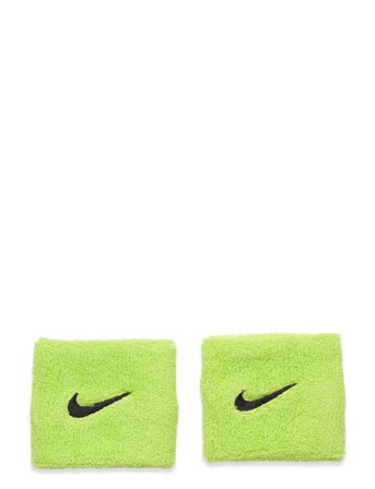 NIKE Equipment Nike Swoosh Wristbands 2 Pk - Green - ONE SIZE