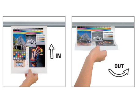 DJOIS Klämlist Grip 900 mm silver - Lyreco - Kontorsmöbler och inredning - Tavlor ställ och ramar - Informationsställ