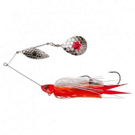 Savage Gear Da'Bush Spinnerbait 14cm 21g Sinking - Red Head Silver