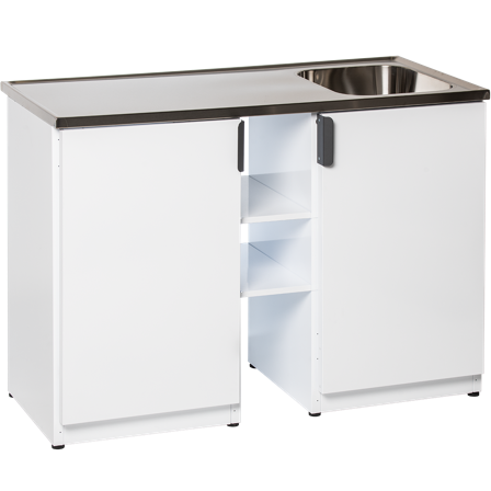 Nimo TB 1200 TMH Pesupöytä valkoinen Oikea, Pesutupa