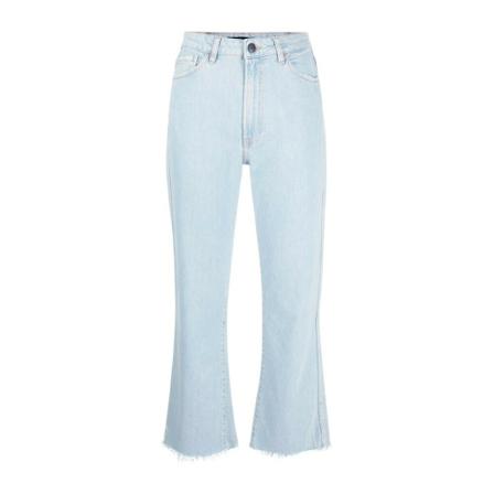 3X1, Cropped Jeans Niebieski, Kobieta, Rozmiar: W30