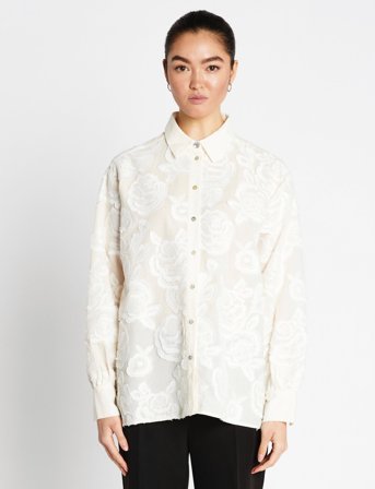 Bruuns Bazaar Calamusbbfelina Shirt - Cream - 42