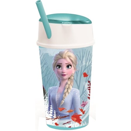 Snacks- och dryckeshållare kopp 400 ml Disney Frozen