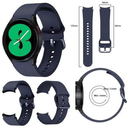 Galaxy Watch 4 Rem, Silicon Armband Watch För Män Kvinnor