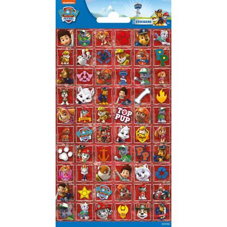 Paw patrol 60 st klistermärken klistermärke