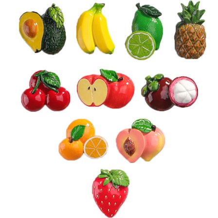 3D Kjøleskapsmagneter Stor Samling av Ulike Tegneserier. Frokostmatkarakterer Magnetiske Klistremerker Kjøleskapsmagneter Hjemmeinnredning Magnetisk