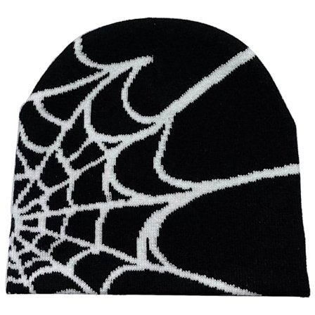 Vinter Beanie Strikket Hat Blød Edderkoppevæv Løstsiddende Slouchy Strikket Vinter Varme Beanies Til Koldt Vejr Skate Cap