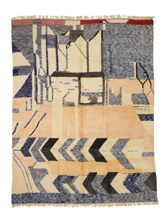 Håndknyttet Berber Moroccan - Mid Atlas 295X395 Ullteppe Stort