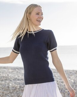 Bluse Greta Blå - Dale Garn