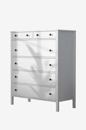 Hanah Home - Lipasto Mattie - Valkoinen - Lipastot - - Homeroom