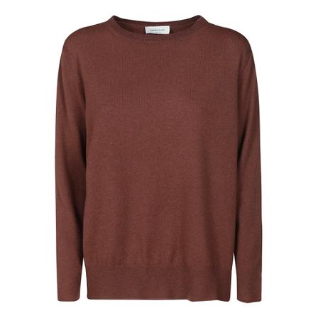 Fabiana Filippi, Round-neck Knitwear Rood, Dames, Maat:XS