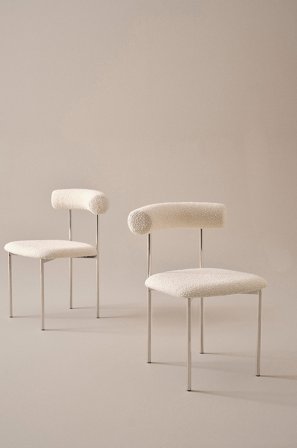 Jotex - Stol 2-pk Naturhvit - CATALINA - Kjøp Spisestoler & kjøkkenstoler hos Jotex