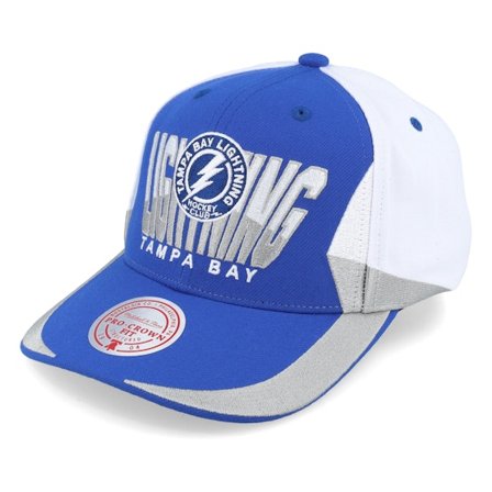 Mitchell & Ness - NHL Blau Adjustable Cap - Tampa Bay Lightning Retrodome Pro Blue Adjustable @ Hatstore