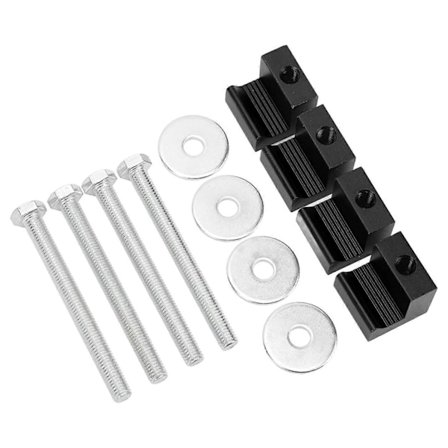 4 STK Pickup Truck Værktøjskasse Fastgørelses J Kroge Monteringssæt Aluminium Rustfrit Stål Universal Dele B