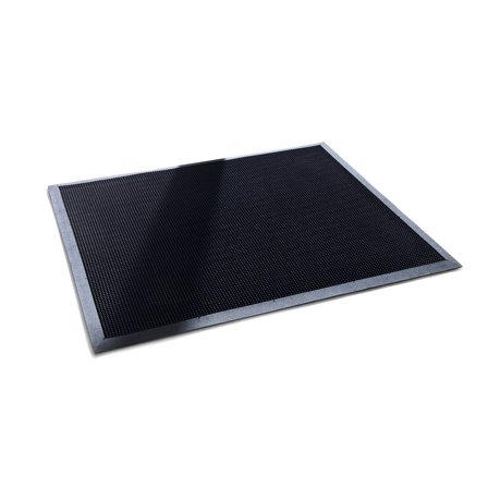 Rubber tip entrance mat SPIKE, 600x800 mm, black