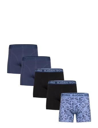 Cotton Stretch Boxer 5P Blue Björn Borg