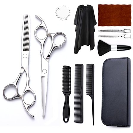 Deluxe 12-delad hårklippningssax