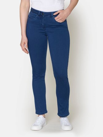 Brandtex - Jeans Madelaine - Washed denim - Straight fit