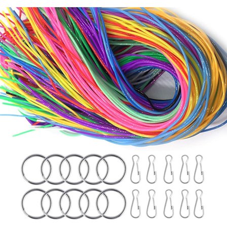 Bånd Sæt - DIY Snøre til Armbånd, Halskæder og Nøgleringe