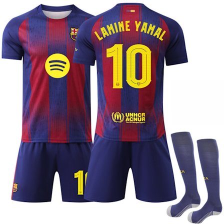 Glad-2025-2026 Barcelona UEFA Champions League version fotbollströja nr 10 Yamal UCL,UCL,16