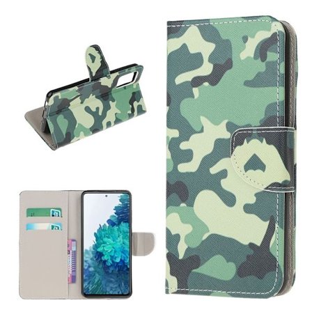 Wonderland Samsung Galaxy S20 FE flip kuoret - Naamiointi