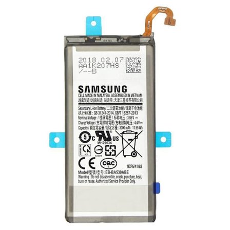 Samsung EB-BA530ABE Batteri Galaxy A8 2018 Original Batteri 3000mAh Svart