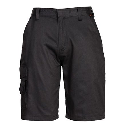 Portwest Dam/Dam Cargo Shorts S R Svart