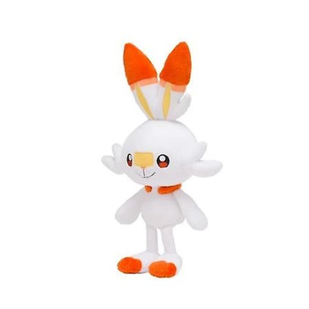 35cm Scorbunny Kanin Plystoffigur Sød Sword Shield Anime Spil Elf Dukke
