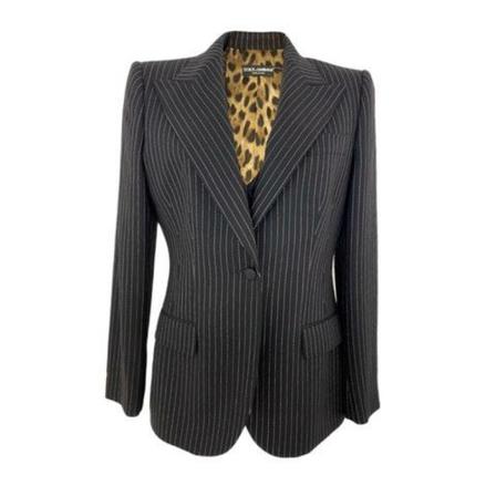 Dolce & Gabbana Pre-owned chased jacket , Zwart , Dames , Maat: L