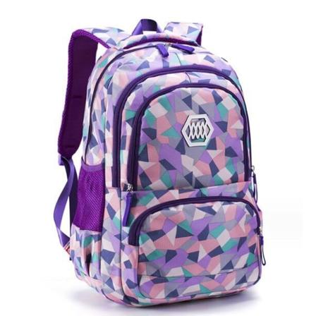 Multifunktionell axelväska för tjejer Purple L
