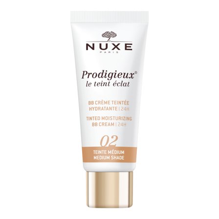 Nuxe Prodigieux Le Teint Éclat - BB Cream Crema Colorata Idratante 02 Tonalità Media 30ml - BB Cream