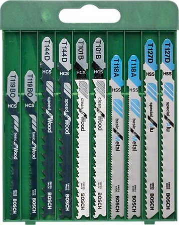 BOSCH STIKKSAGBLADSETT TRE A10 GL