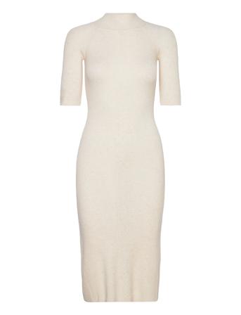 Es Arielle Bodycon Swtr Dress GUESS Jeans Cream